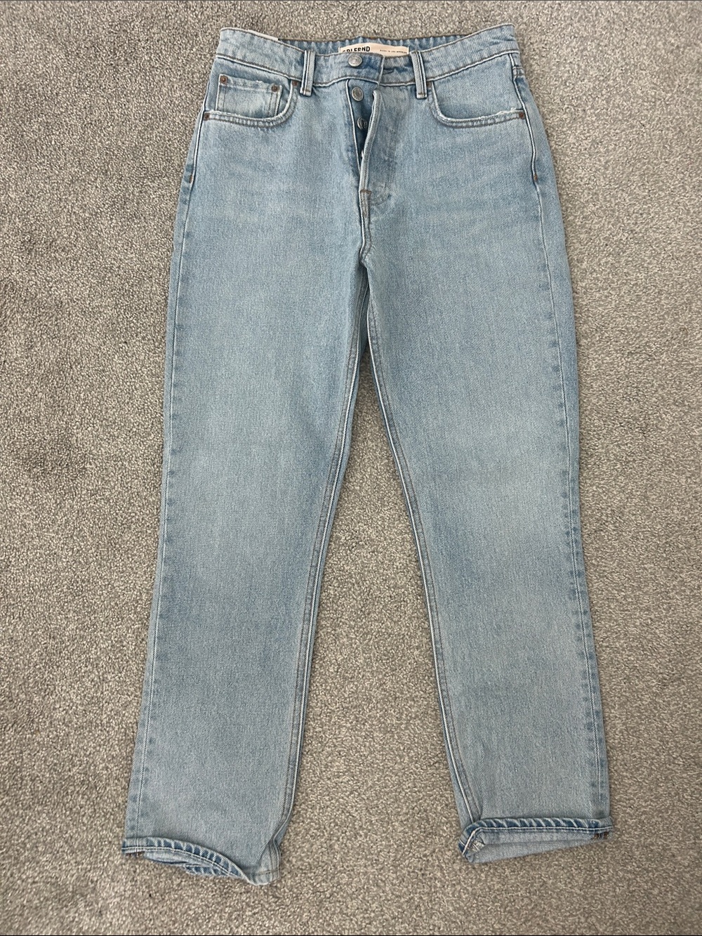 GRLFRND Light Blue Slim Straight Men's Jeans